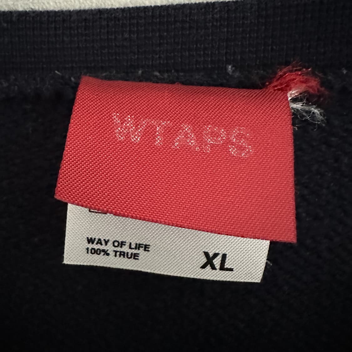 wtaps 더블탭스 컬리지 아치로고 스웻셔츠 상품이미지4