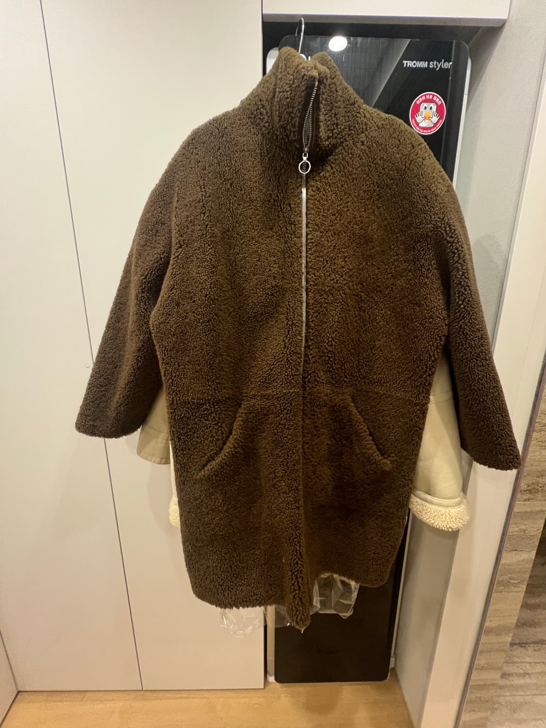 스프렁 프레르 양면 롱코트 S 상품이미지2