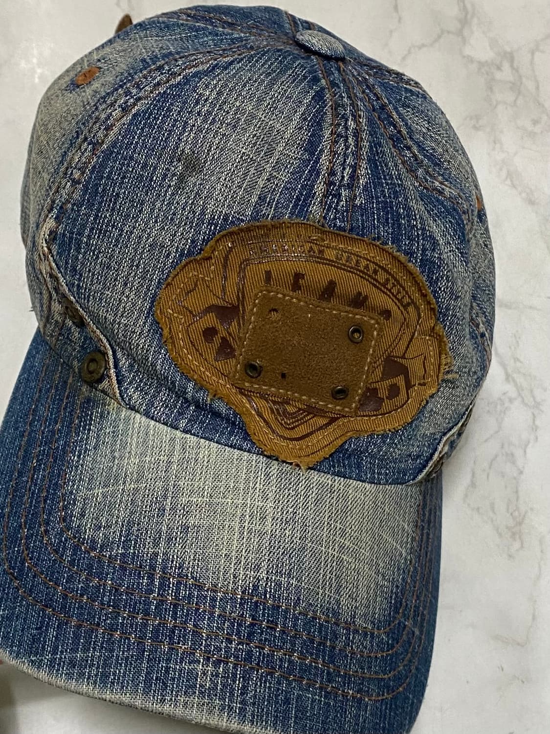 빈티지 청 볼캡 빈티지모자 프리사이즈 상품이미지2