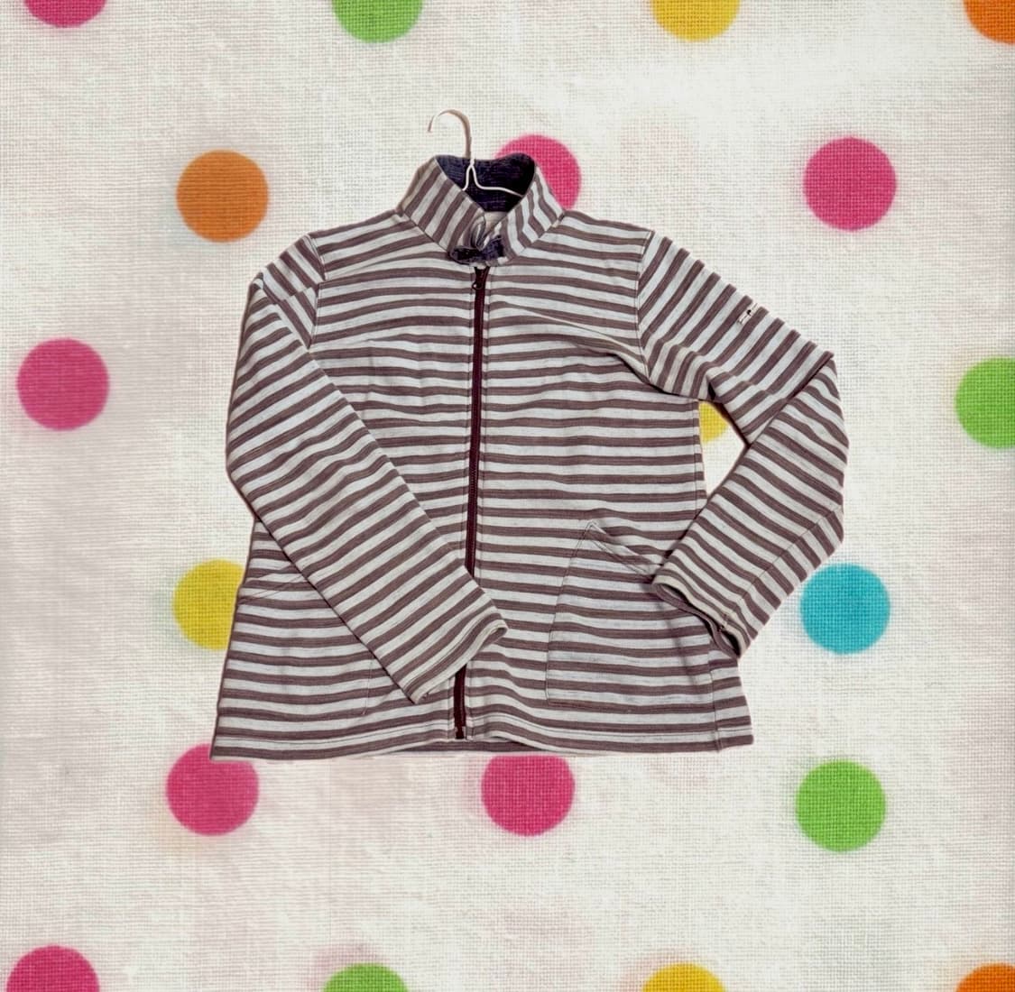 빈티지 스트라이프 집업 상품이미지1