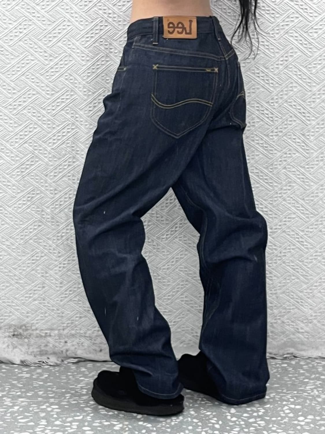 LEE 리 인디고 블루 캐주얼 생지 데님팬츠 32인치 C09321 상품이미지1