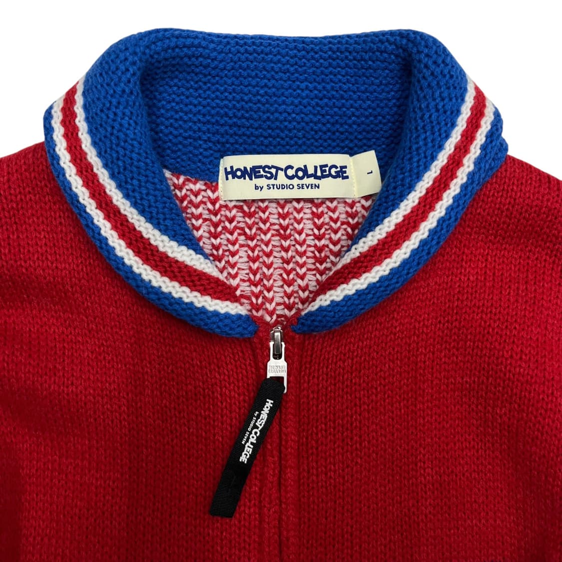 빈티지 재팬 헤비울 니트 집업 상품이미지7