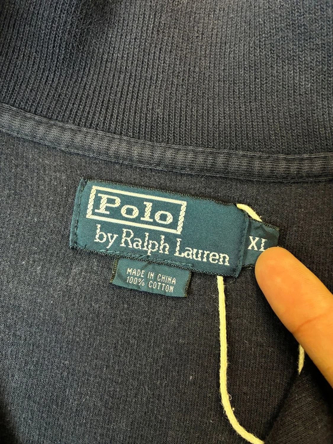 폴로 랄프로렌 00's 시그니처 하프집 니트 PN6134    상품이미지6