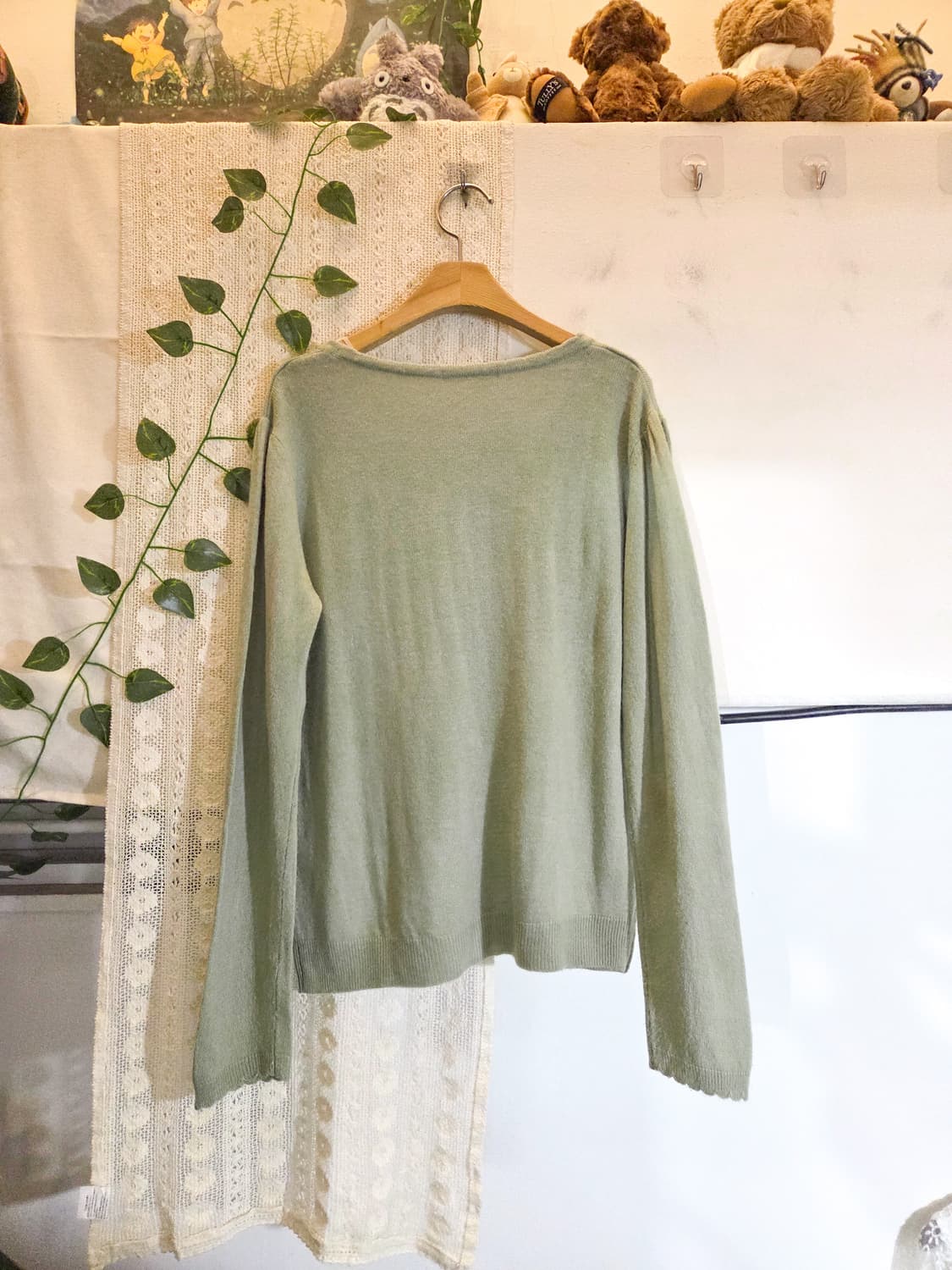 axes femme 피스타치오 가디건 상품이미지4