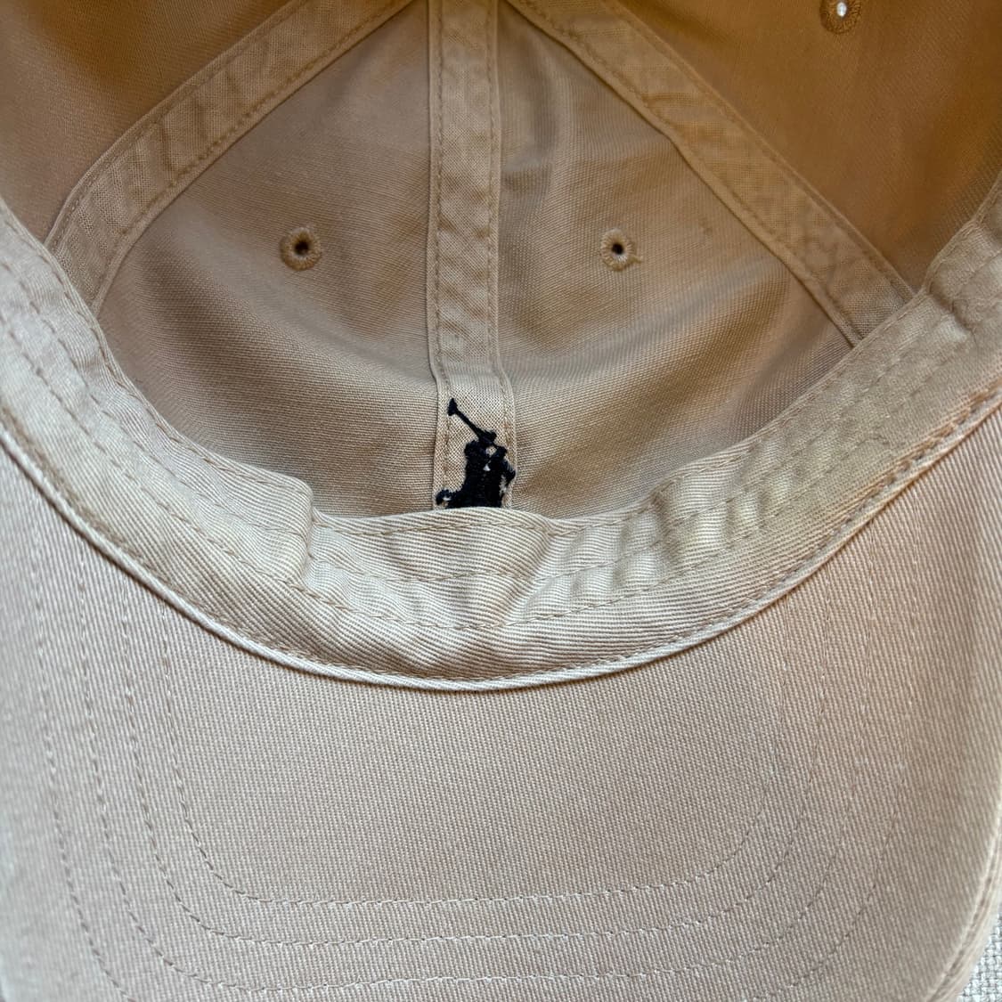 폴로 랄프로렌 베이지 볼캡 남여공용 상품이미지8