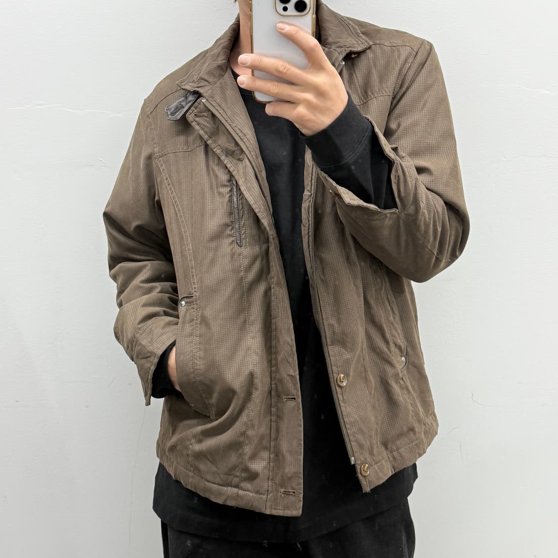 comfort 브라운 남성 자켓 상품이미지1