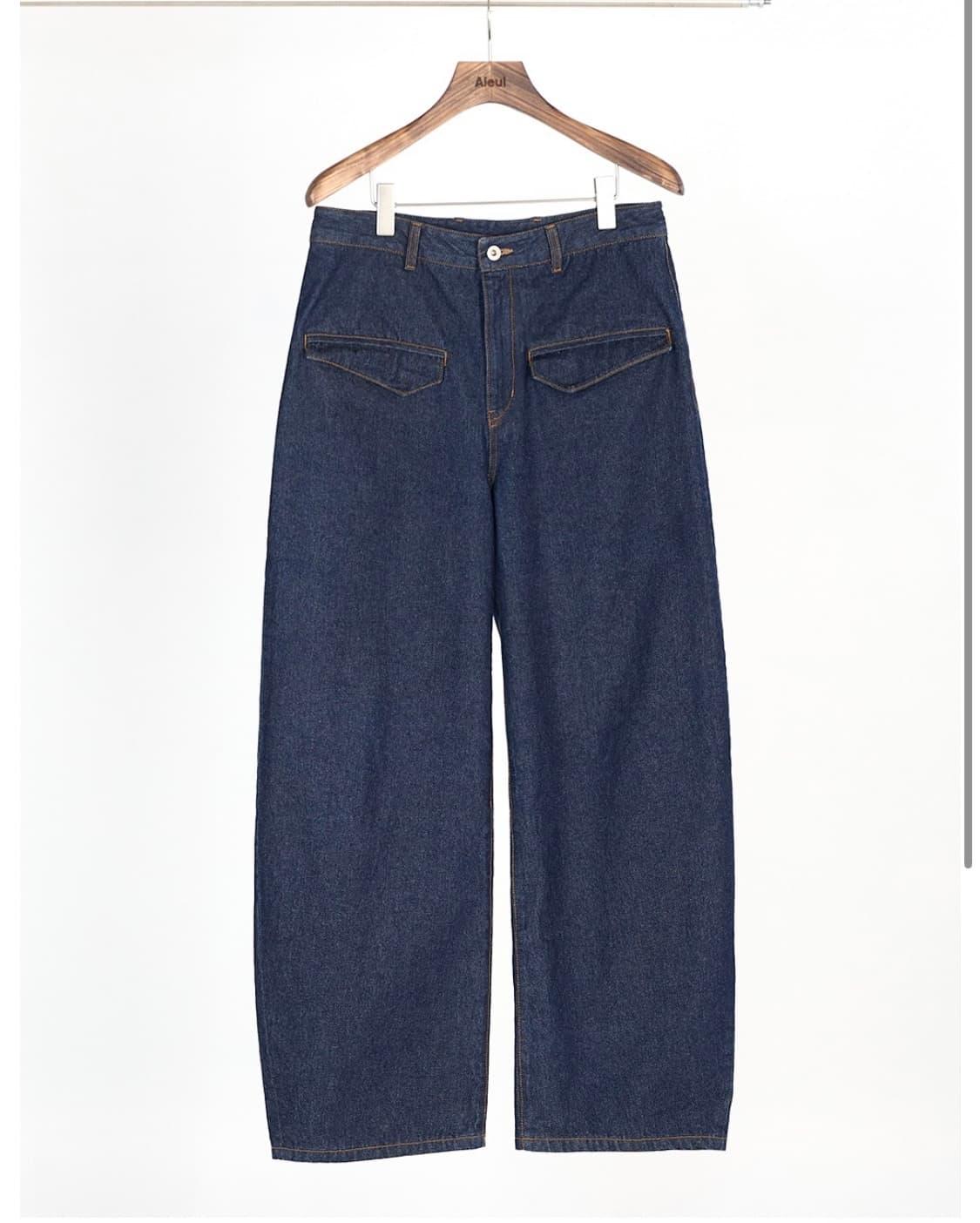 Curved Jeans_Indigo 상품이미지2