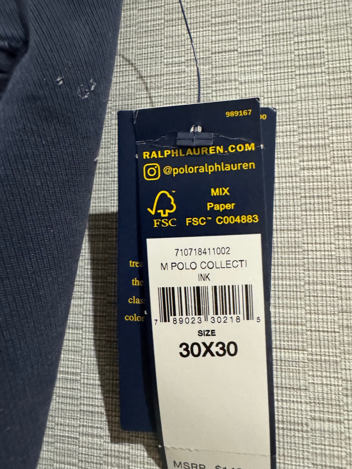 폴로 네이비 팬츠 팝니다 상품이미지5