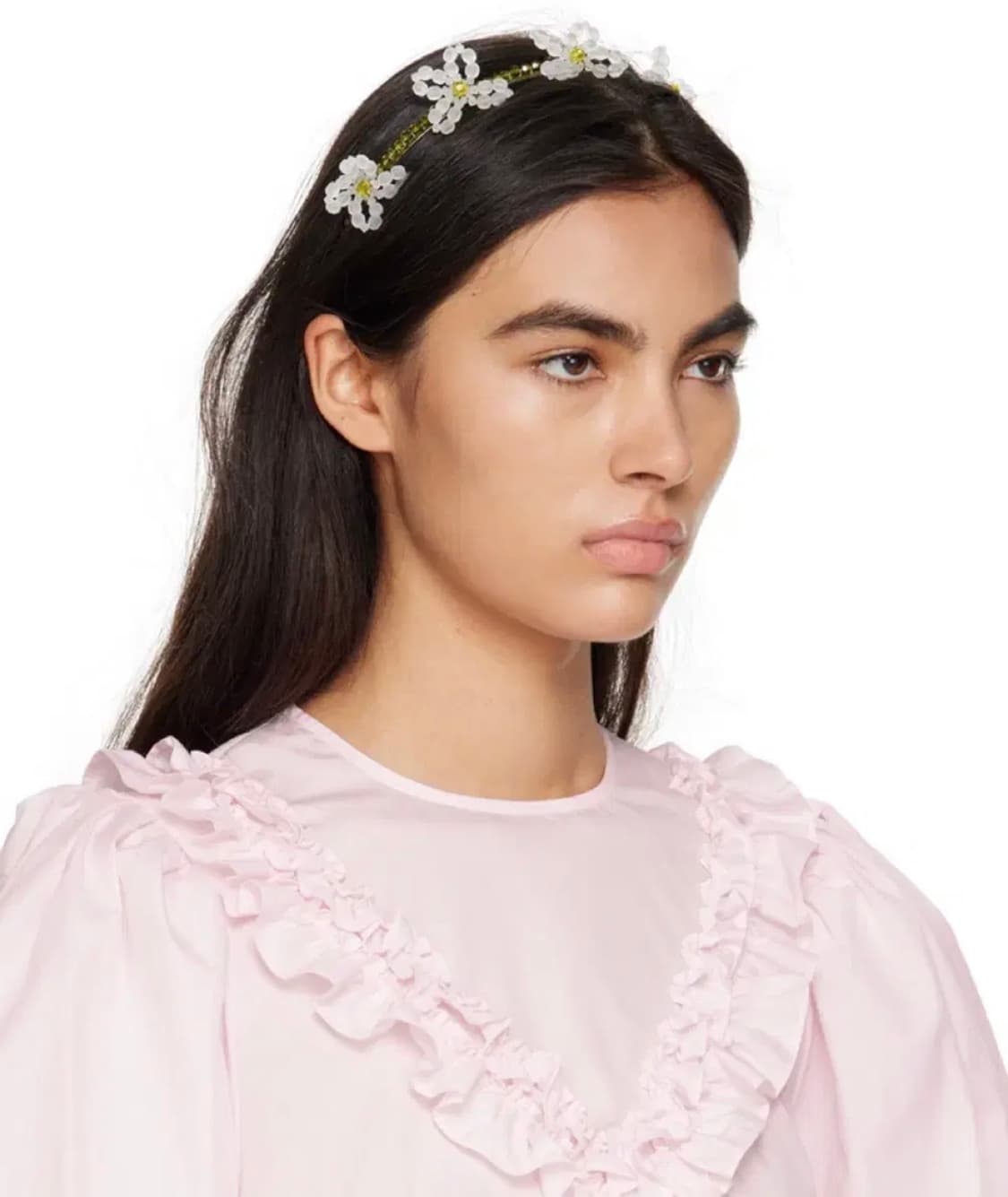 Simone rocha 데이지 비즈 헤어밴드 상품이미지3