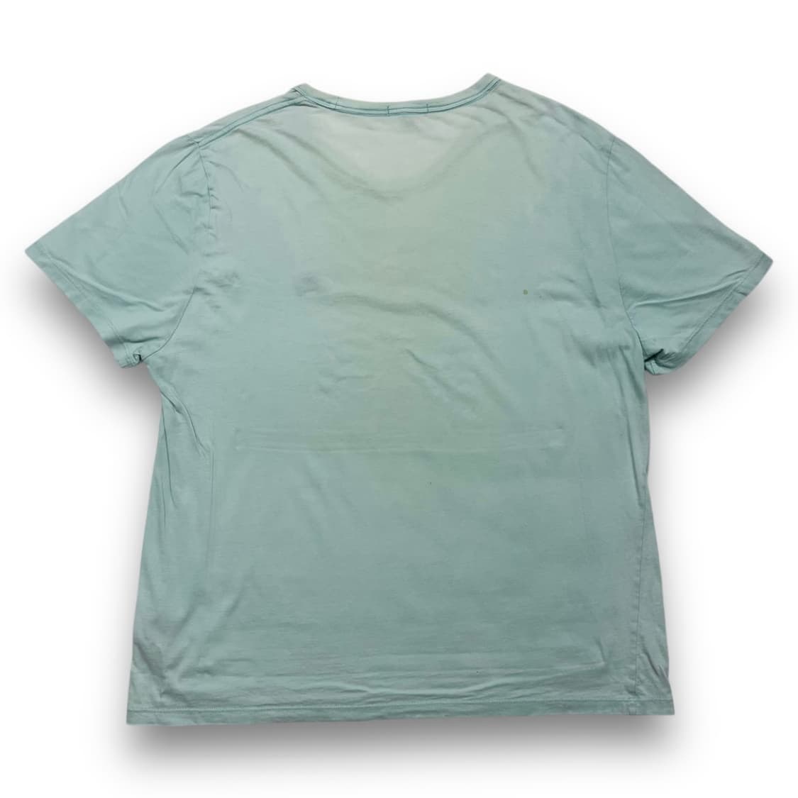 버버리 민트 코튼 반팔 티셔츠 (L) 상품이미지3