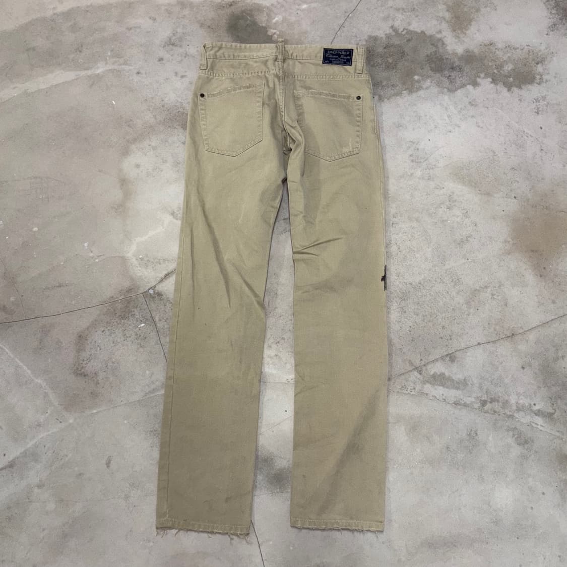 [44] AW10 DSQUARED2 Paint Cutoff Pants 상품이미지2