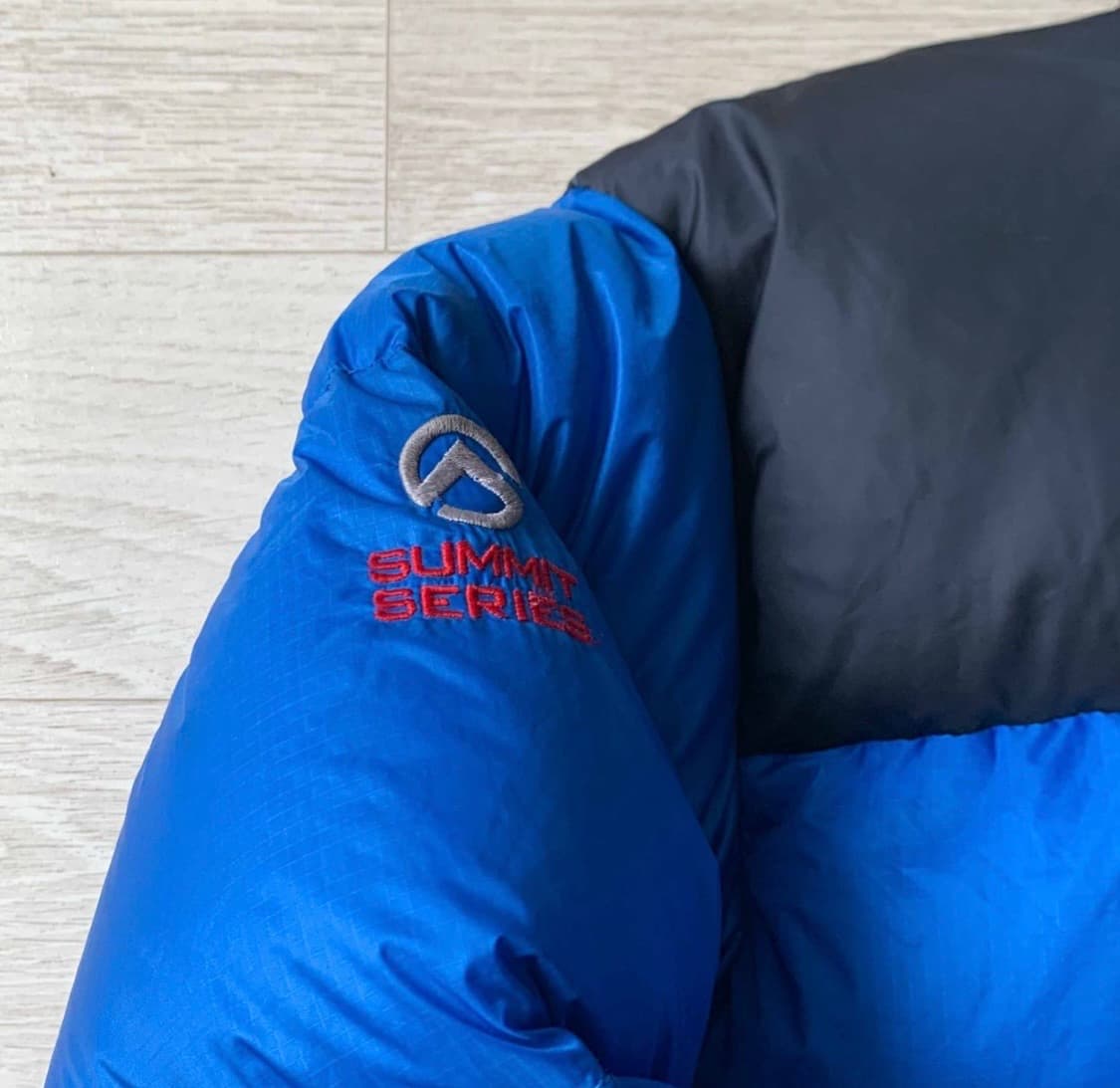 노스 페이스 800 구스 다운 패딩 블루 L 상품이미지8