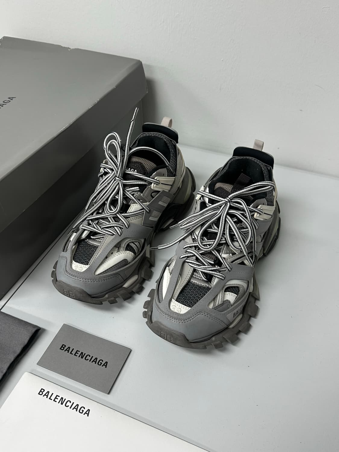 [EU39] 발렌시아가 트랙슈즈 그레이 상품이미지2