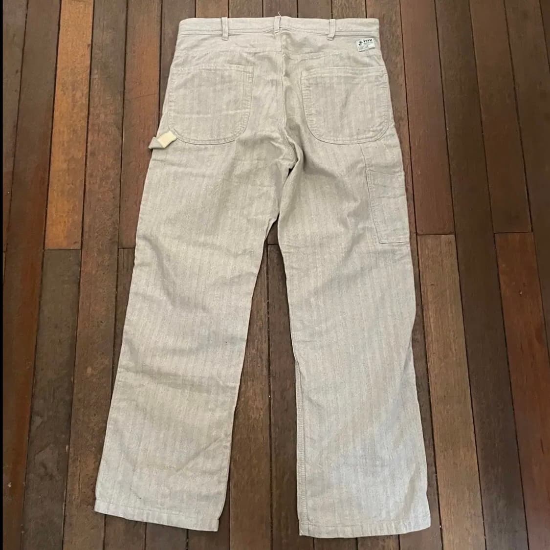 비즈빔 헤링본 워크팬츠 상품이미지2