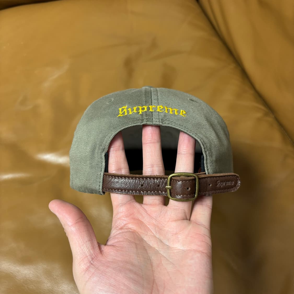 슈프림 6패널 볼캡 모자 드래곤 올리브 카키 상품이미지7