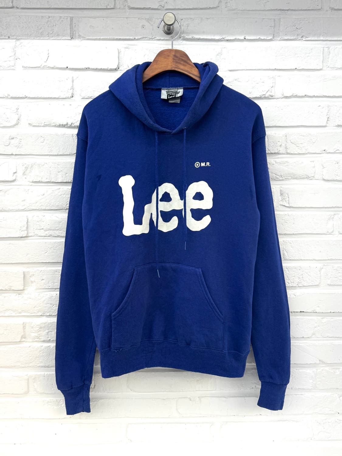 Lee 블루 후드티 상품이미지3