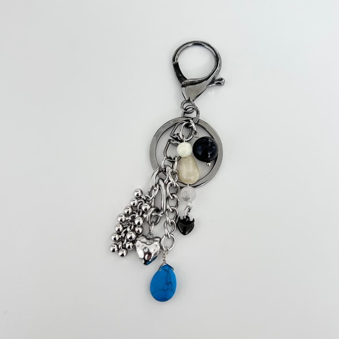 Black heart keyring  상품이미지2
