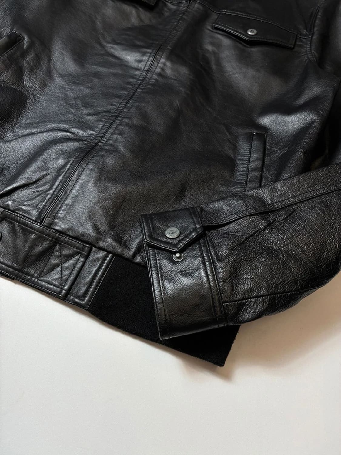 닉슨 NIXON 풀가죽 투포켓 집업 자켓 PN8102 상품이미지4