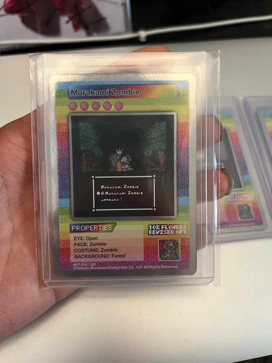 Murakami Takashi NFT 실물 트레이딩 카드  상품이미지1
