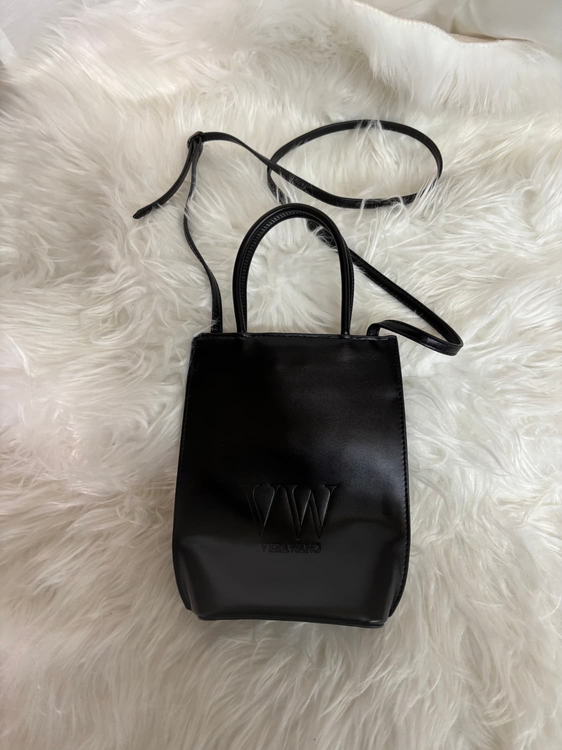 베라왕(Vera Wang)블랙 미니 토트 크로스백 상품이미지1