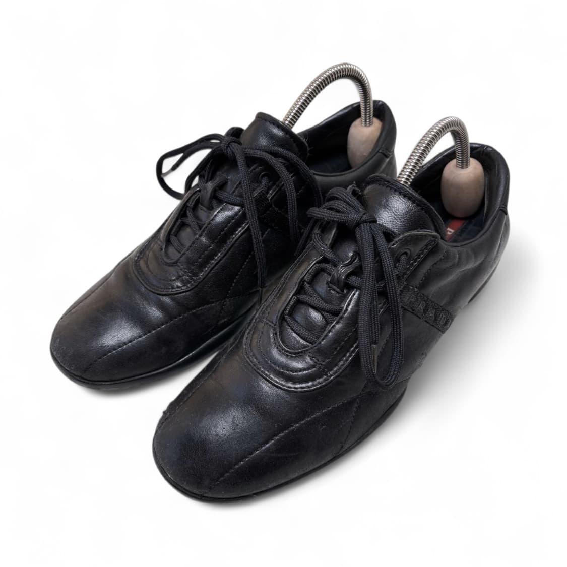 프라다 스포츠 아카이브 레더 스니커즈 여성 상품이미지1