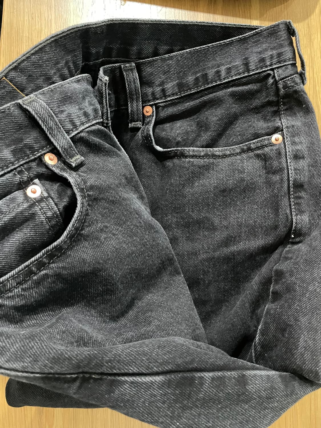 Levis 리바이스 565 97 블랙진 상품이미지4