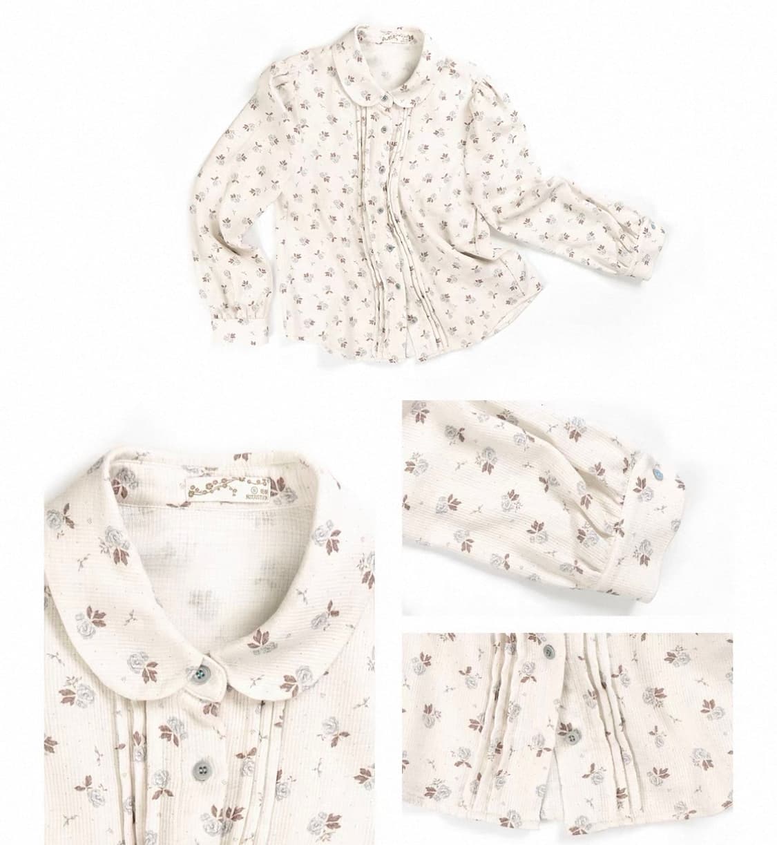 Not just him 플라워 셔츠 상품이미지5