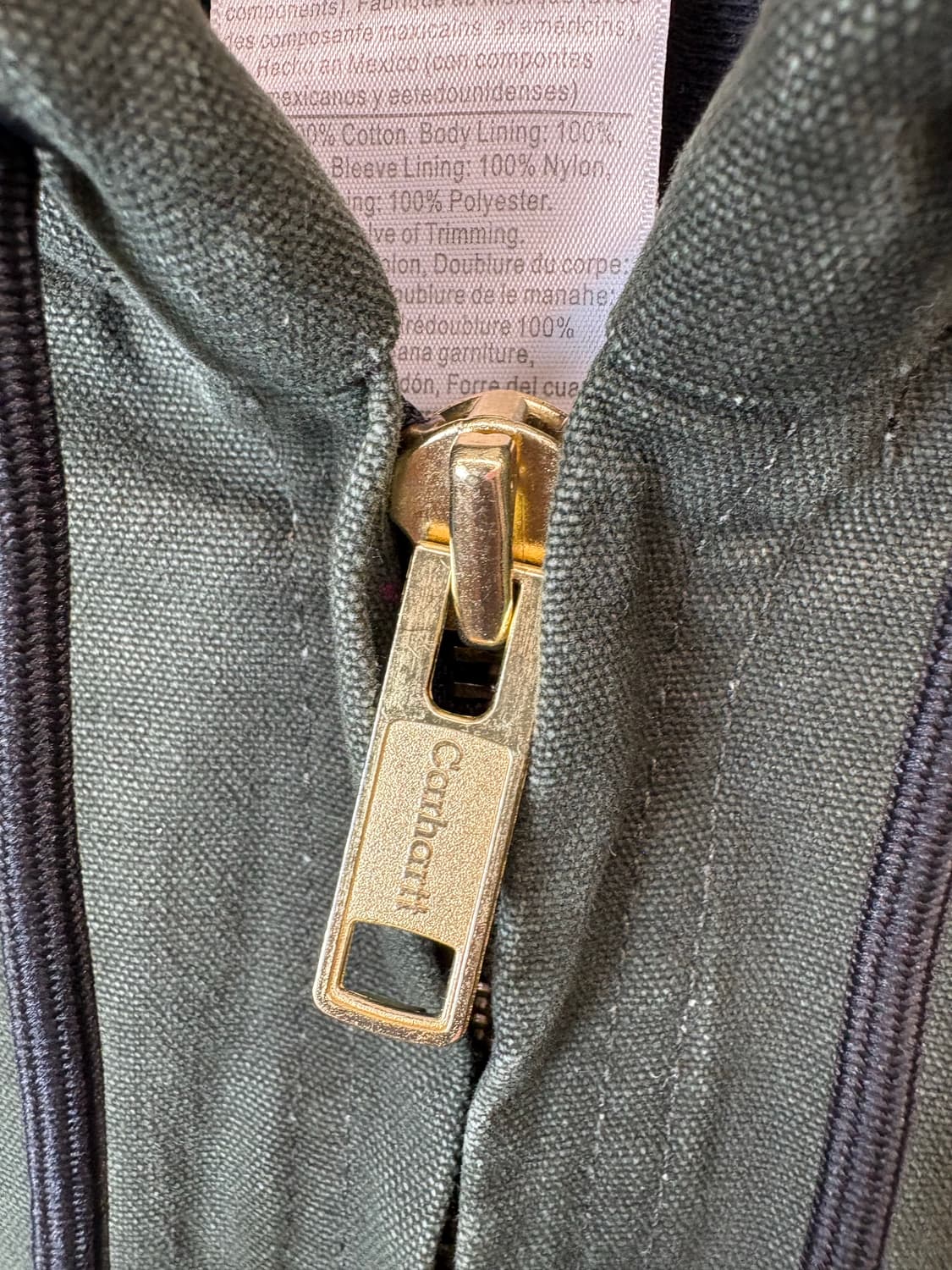 칼하트 모스 그린 액티브 후드 자켓 상품이미지8