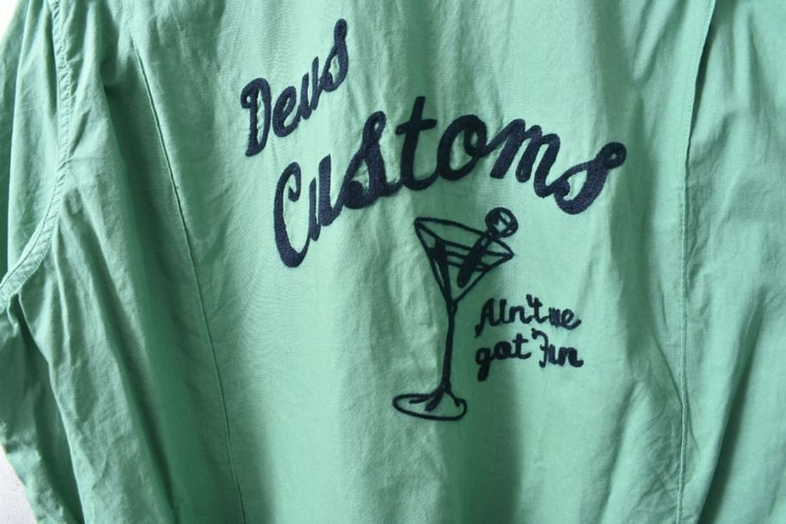 데우스 오픈카라셔츠 XXL  상품이미지8