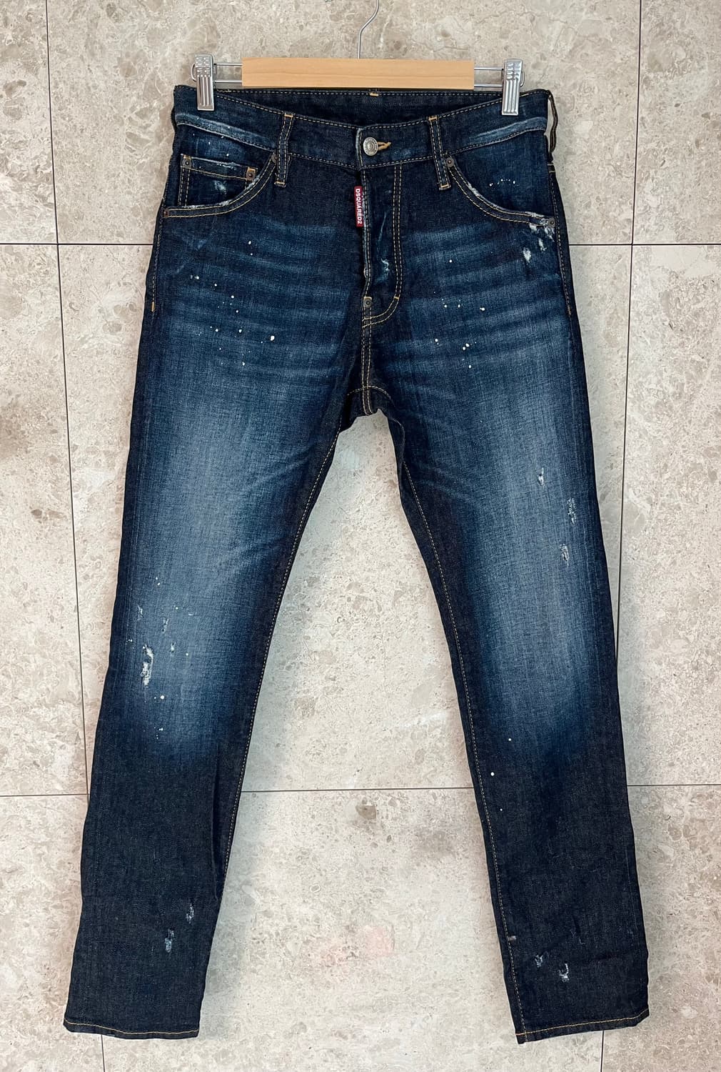 디스퀘어드2 데미지 워싱 청바지 46 정품 상품이미지1