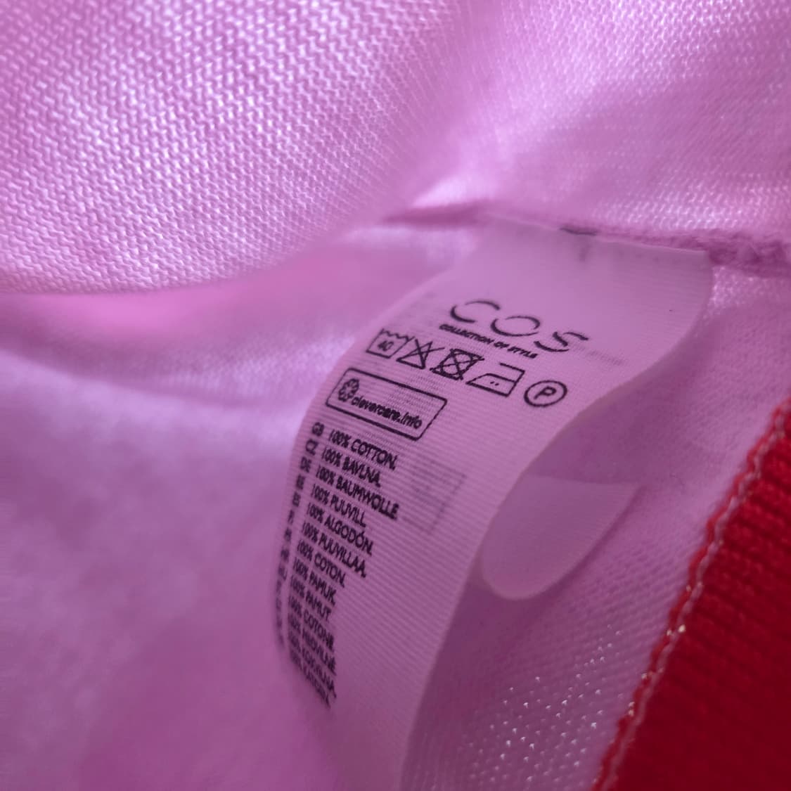 COS 코스 컬러블록 니트 탑 상품이미지5