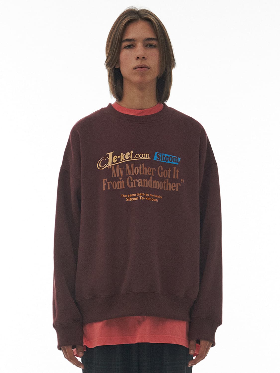 테켓 맨투맨 M사이즈 상품이미지1