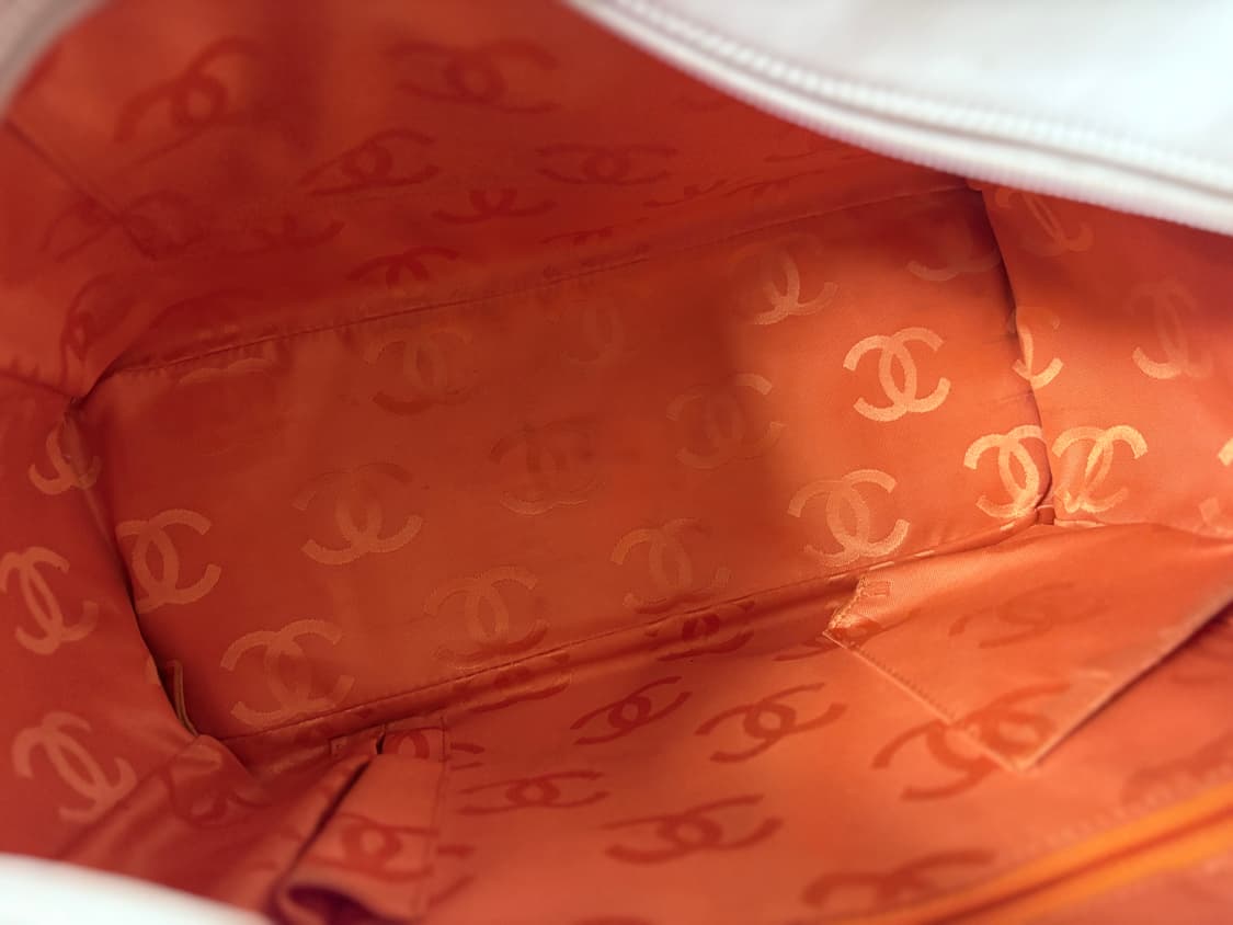 샤넬 깜봉 리포터 아이보리 숄더백 상품이미지9