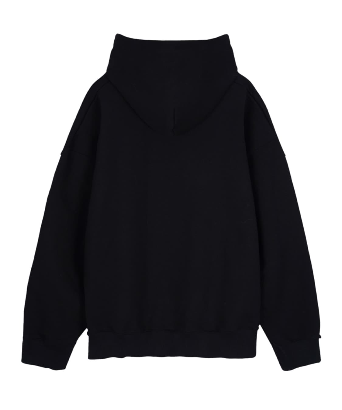 2000archives 2000아카이브 롱 파리 후드티 블랙 상품이미지5