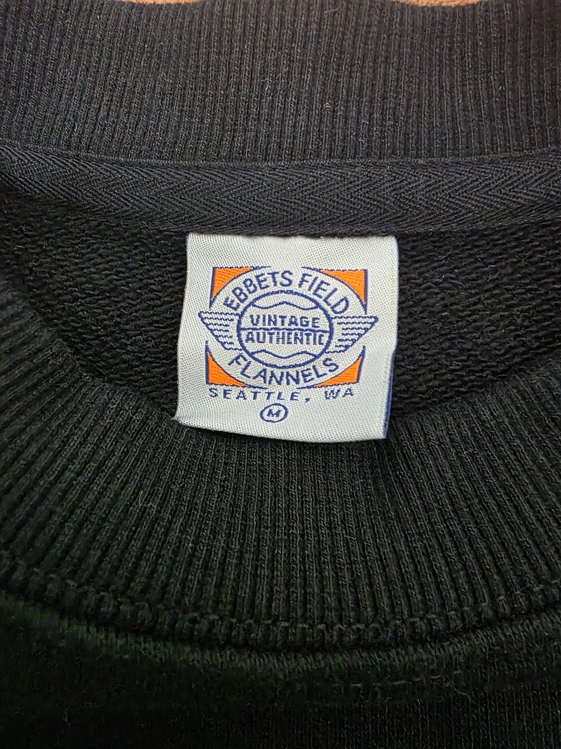 이벳필드 베츠 어센틱 맨투맨 블랙 M 상품이미지3