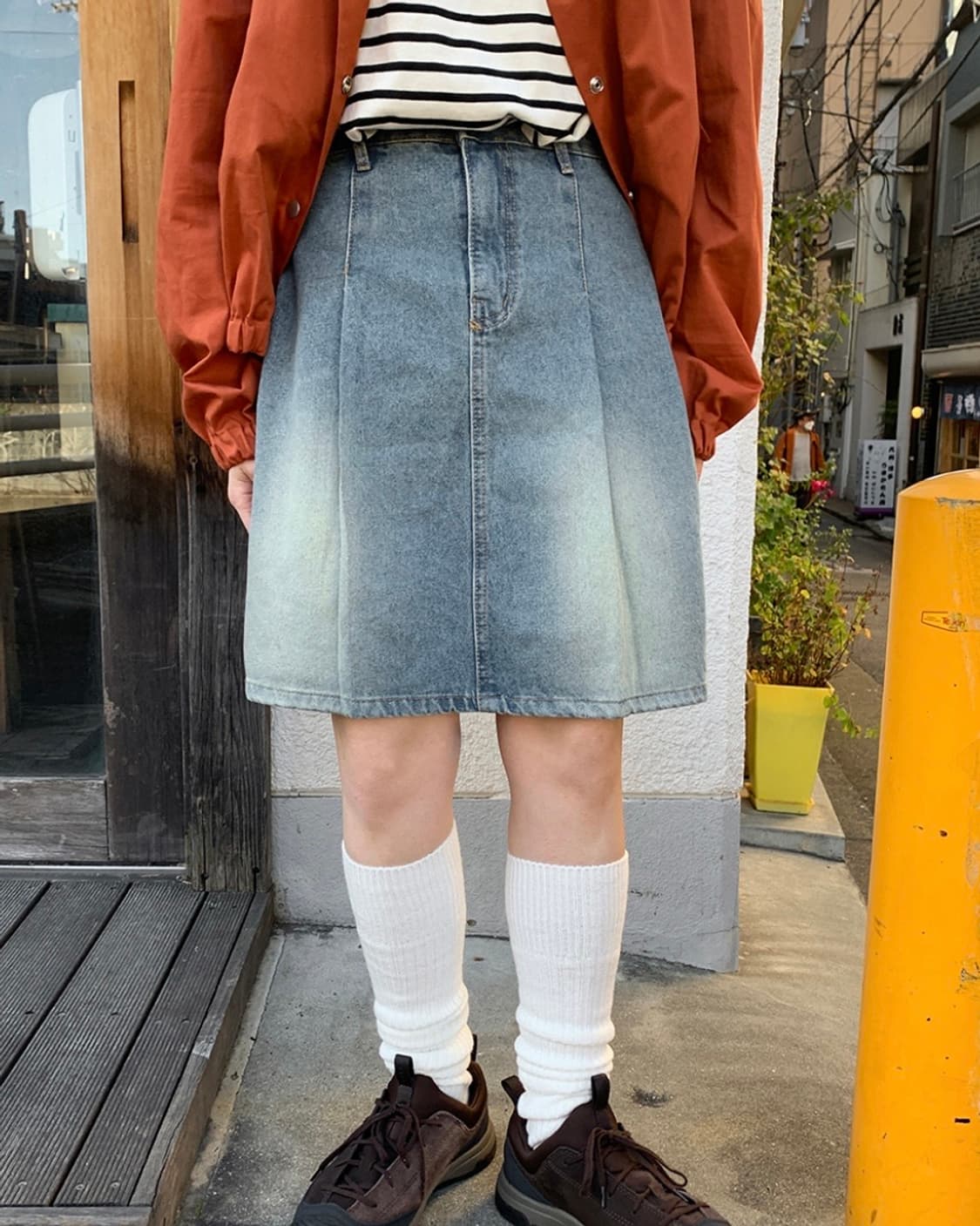 baon 청치마 S 새상품 상품이미지4