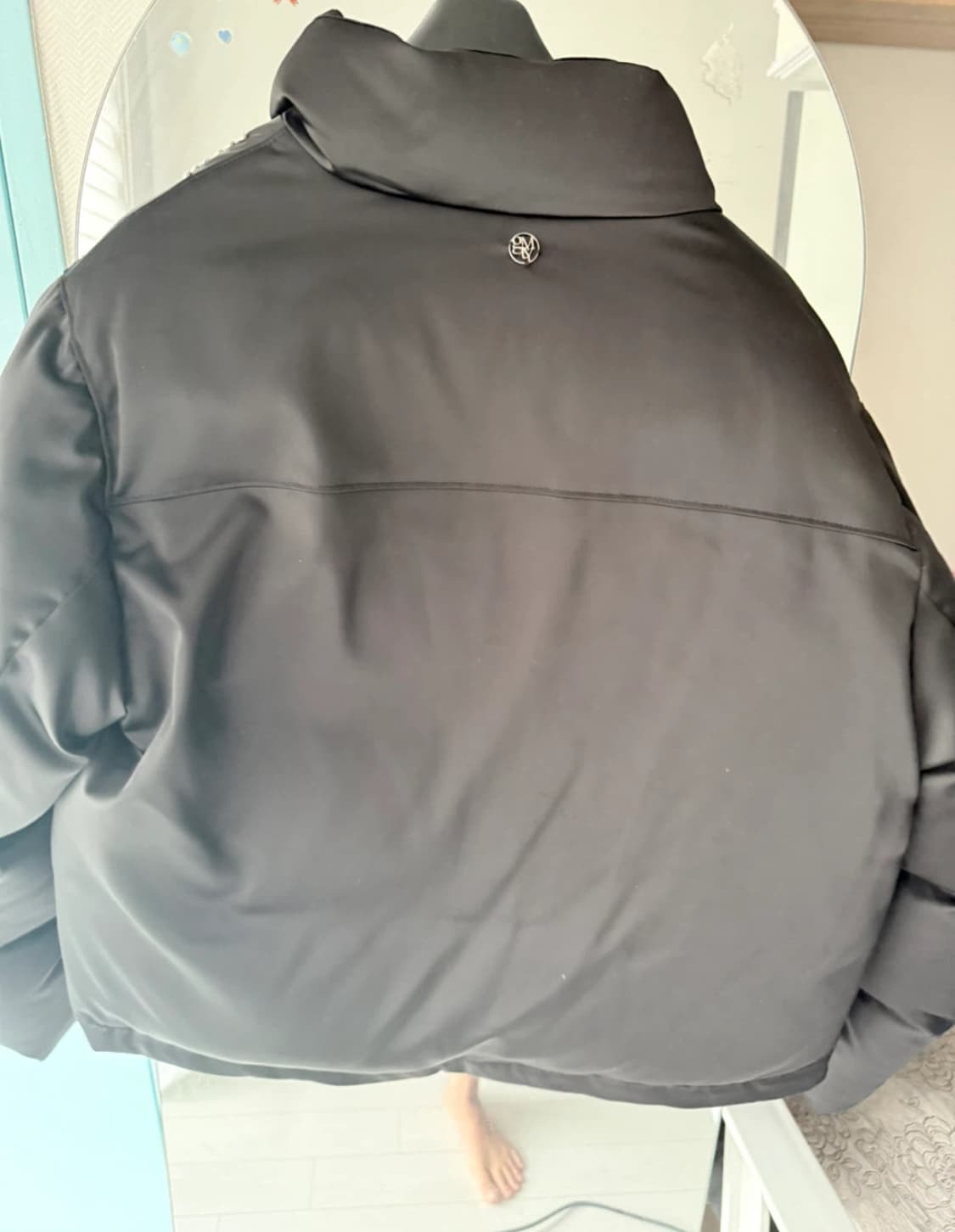 김미더영 스터드 패딩 블랙 상품이미지3