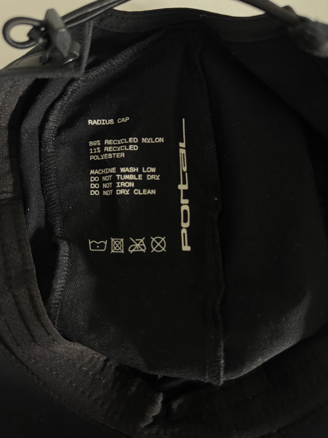 포탈 PORTAL 라디우스 캡 블랙 상품이미지3