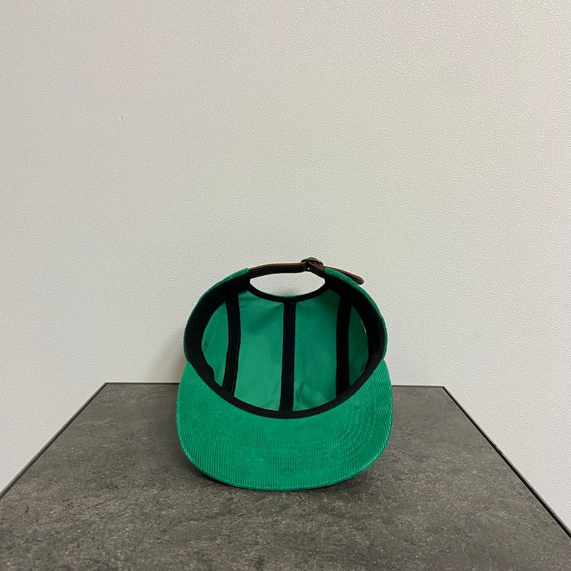 (OS) 슈프림 박스로고 캠프캡 모자 코듀로이 그린 상품이미지5