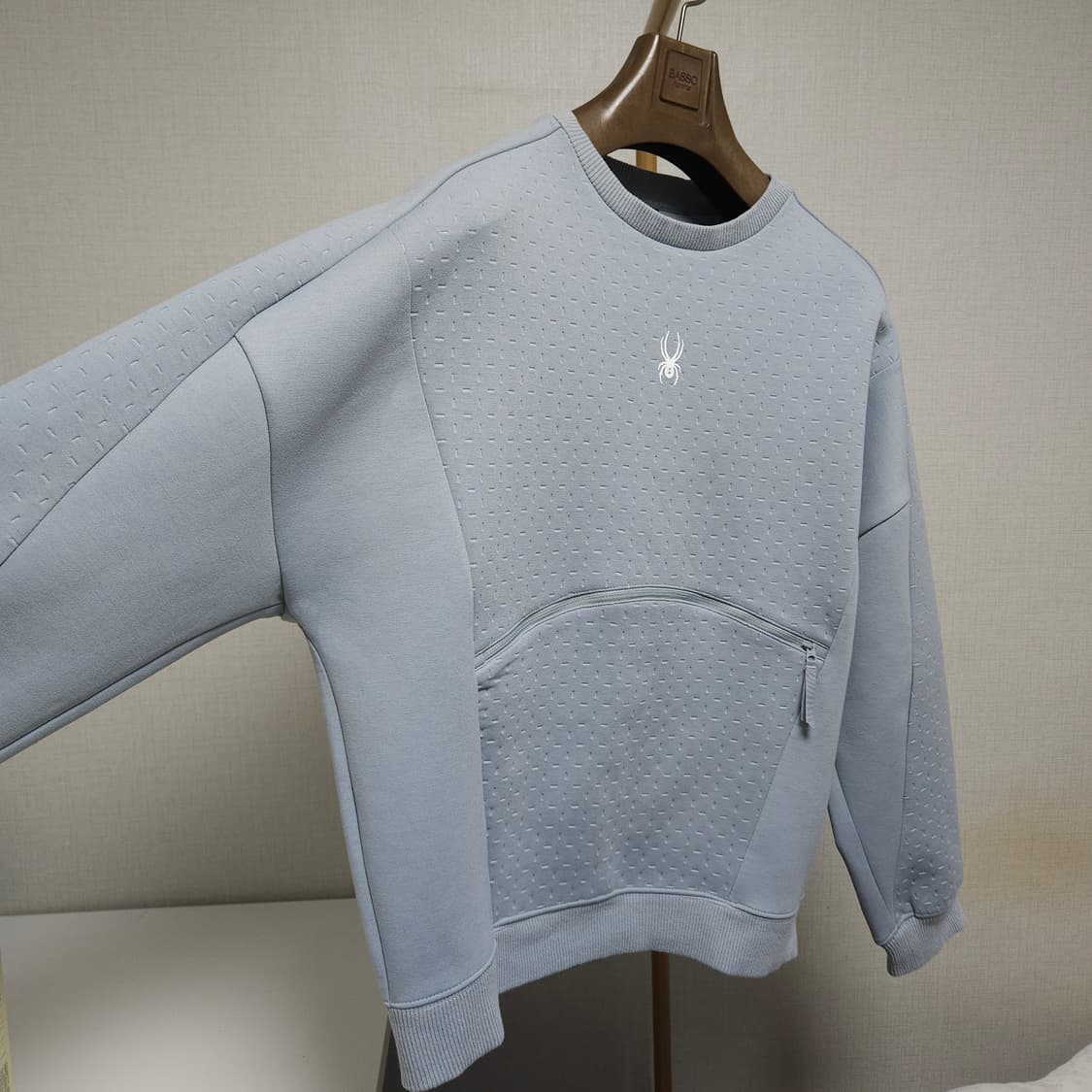 90 (M) 스파이더 여성 오버핏 커브드 맨투맨 상품이미지3