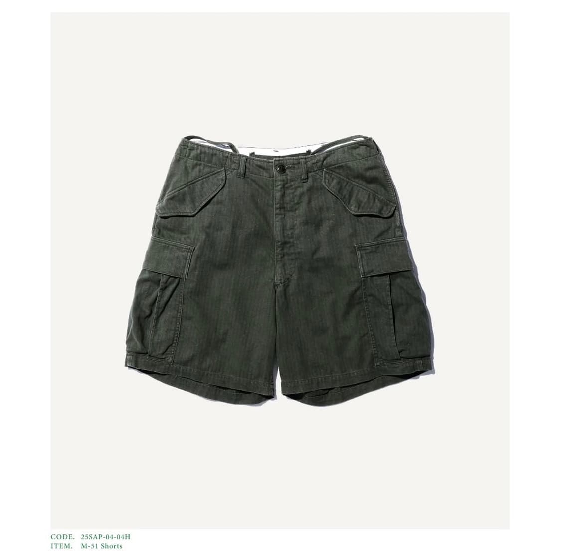 아프레쎄 25ss  M-51 shorts 3사이즈 상품이미지3