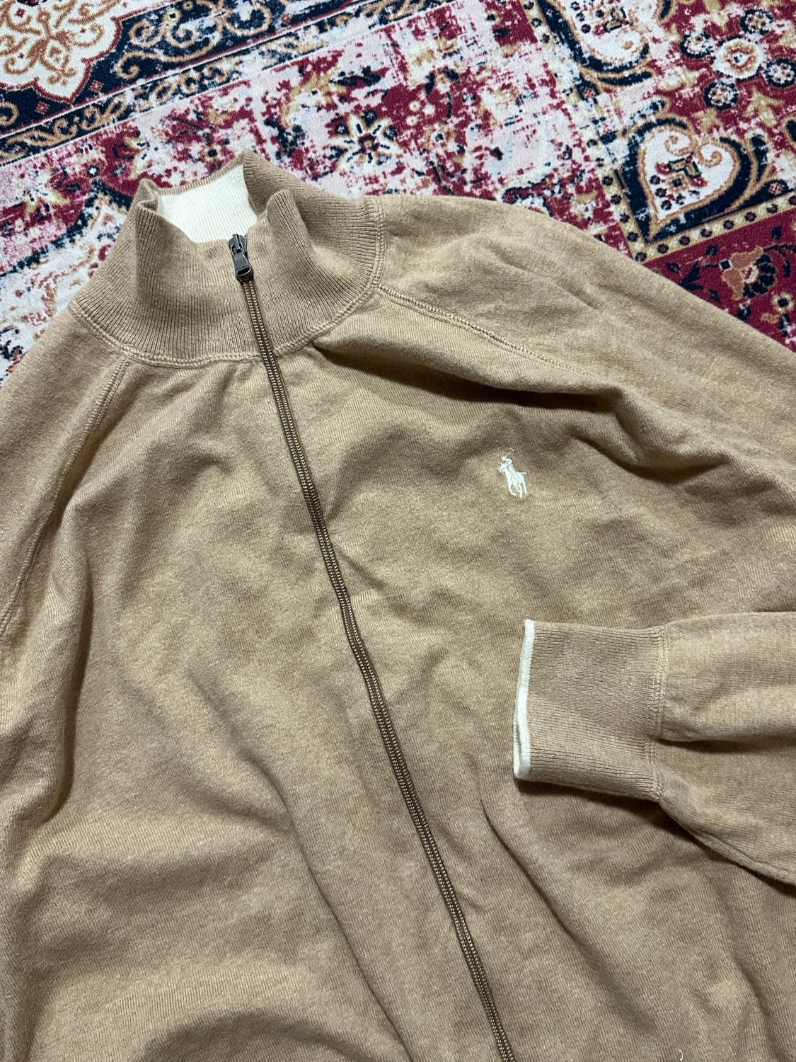 폴로 니트 집업 상품이미지2