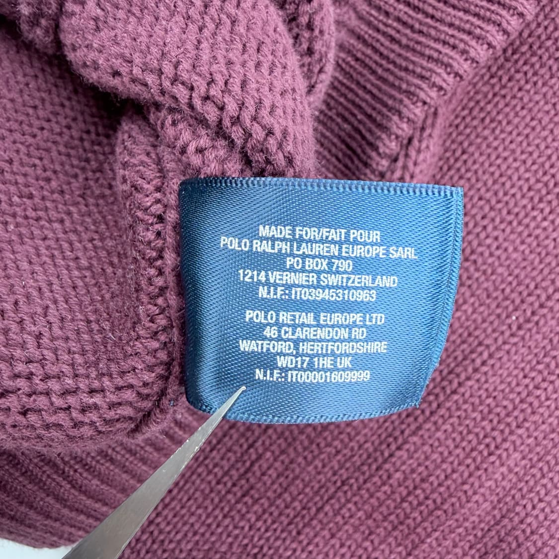 폴로 빅포니 니트집업 상품이미지8