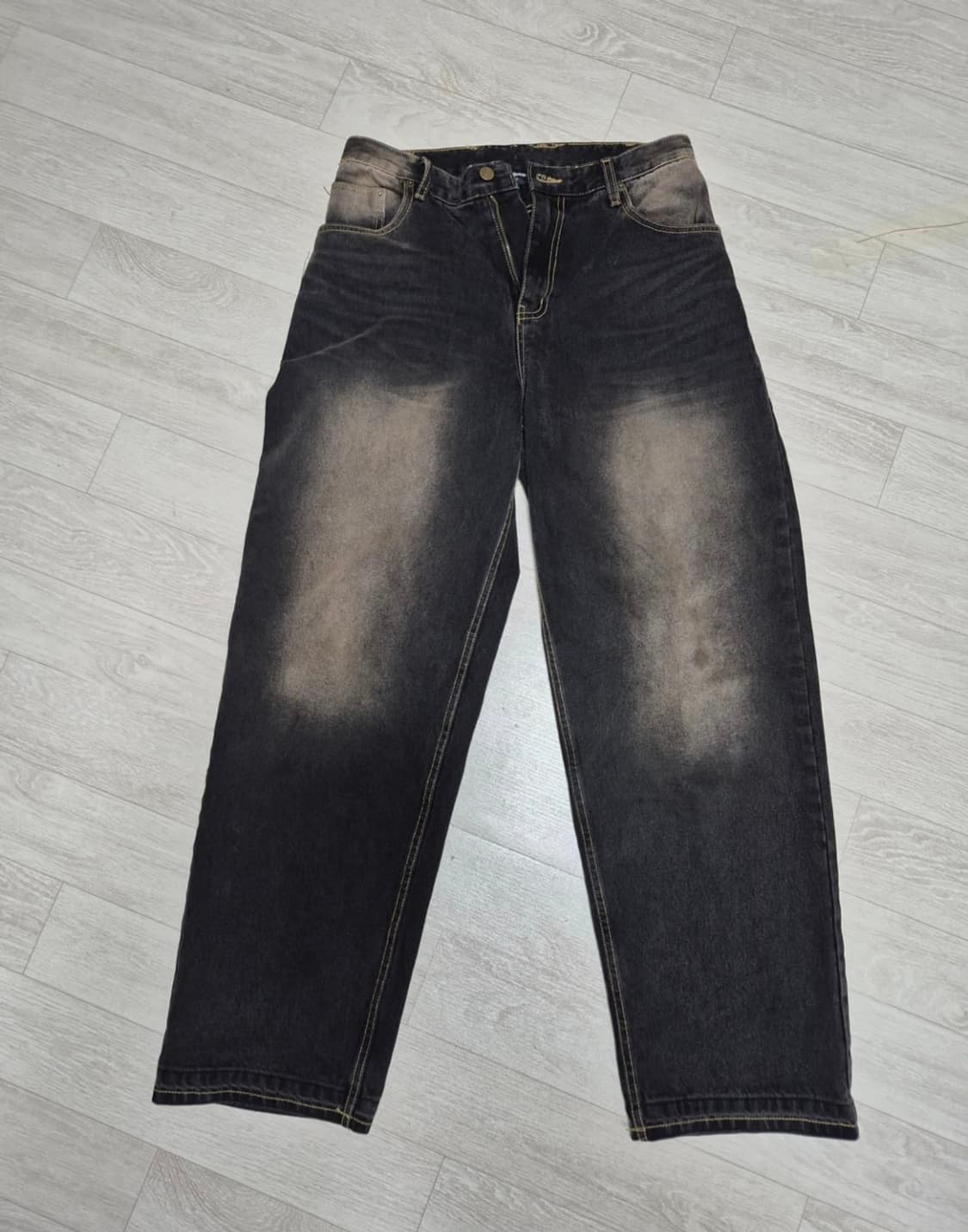 위캔더스 빈티지 워싱 데님 청바지 상품이미지1