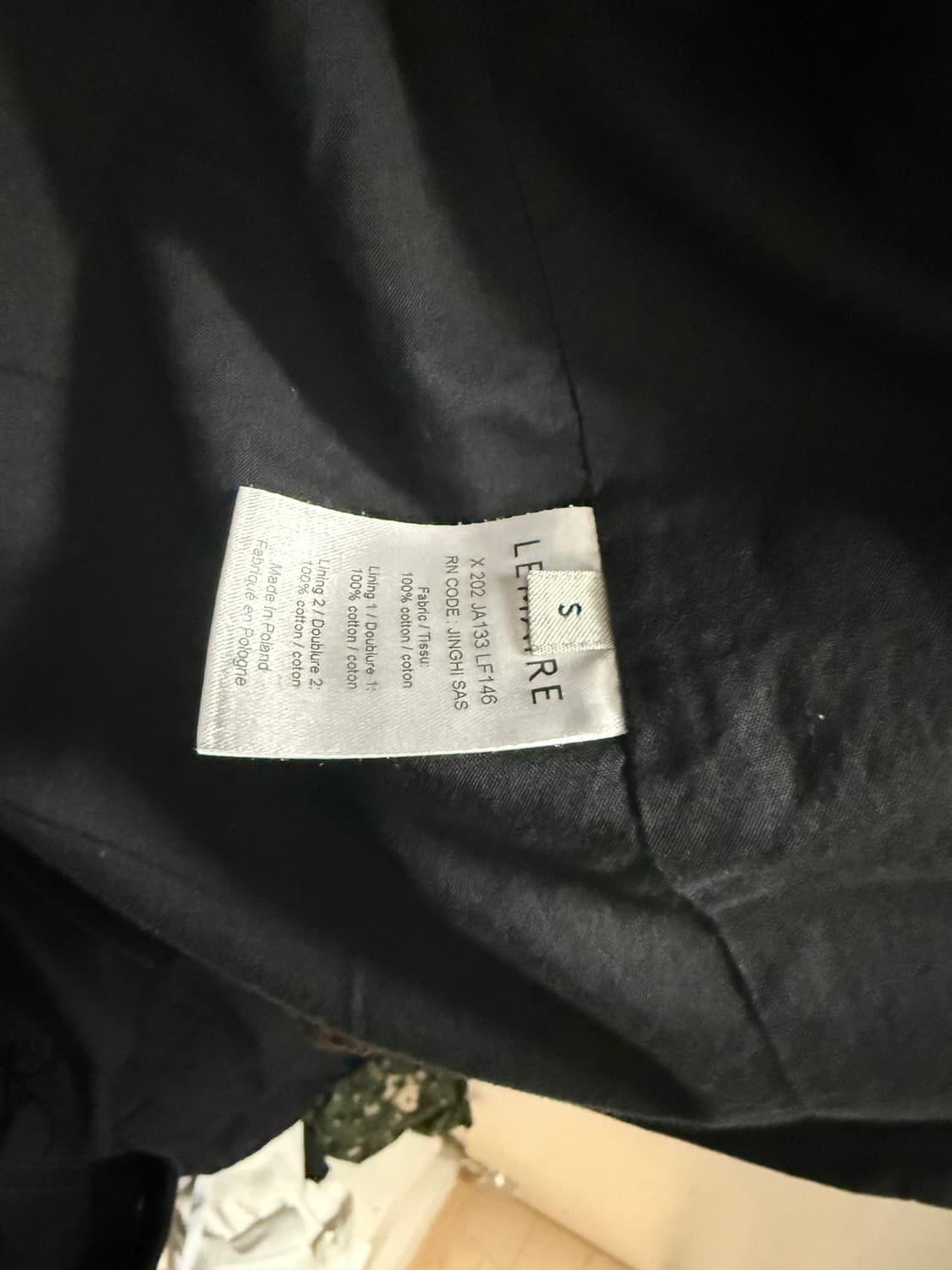 르메르 친츠 숄카라 블레이저 상품이미지3