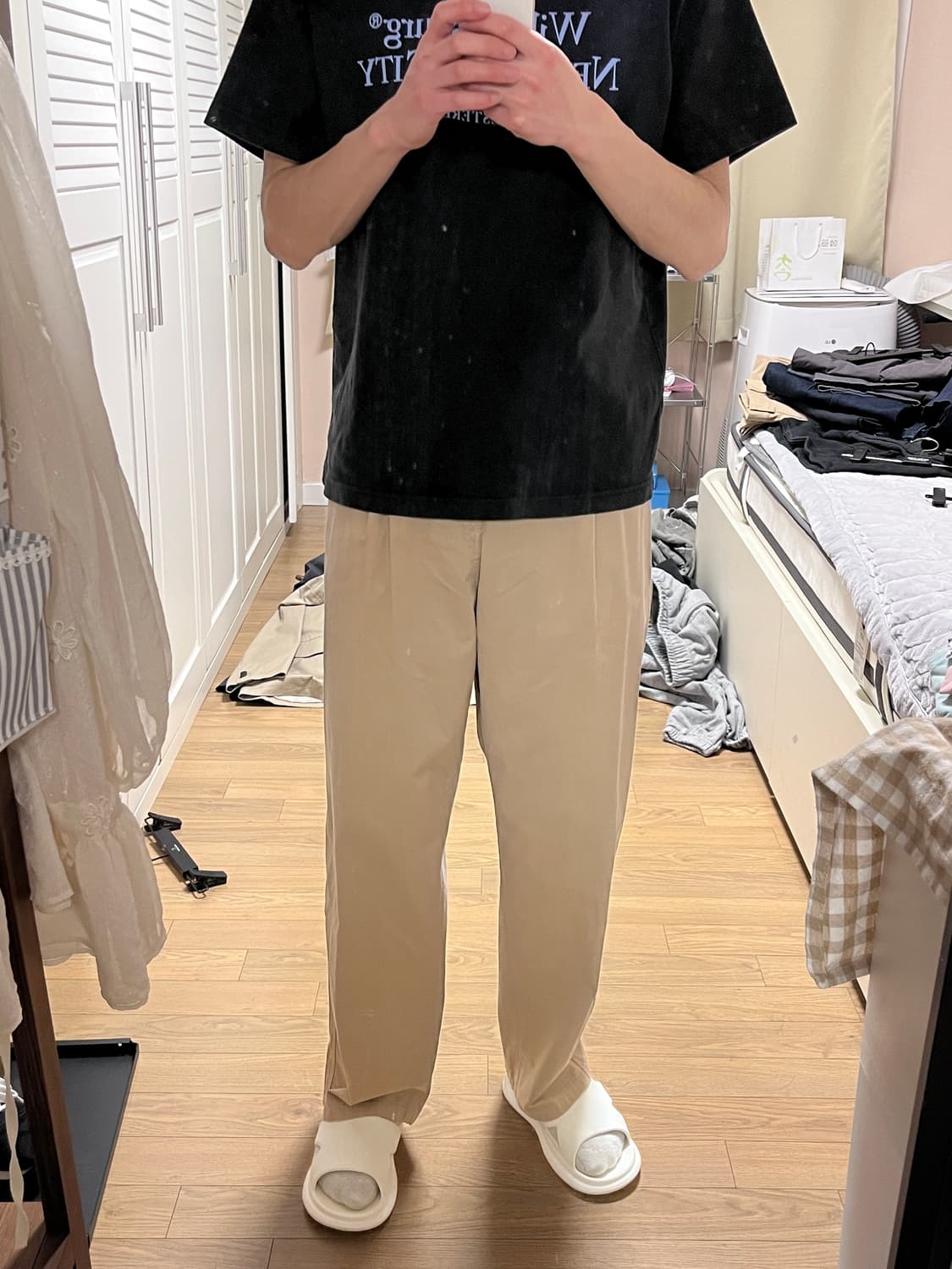 노드아카이브 레이지 보이 싱글 셋업 베이지0사이즈 (자켓 + 치노팬츠) 상품이미지3