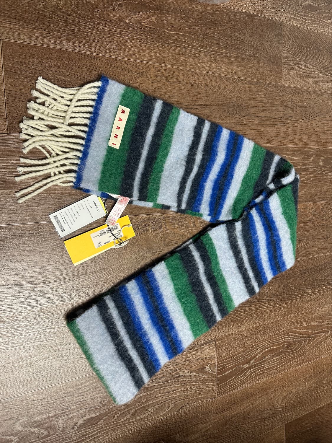 마르니 스트라이프 니트 스카프 상품이미지3