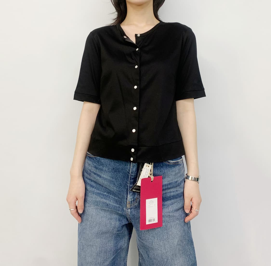 M'S SELECT 반팔 스냅 자켓 상품이미지2