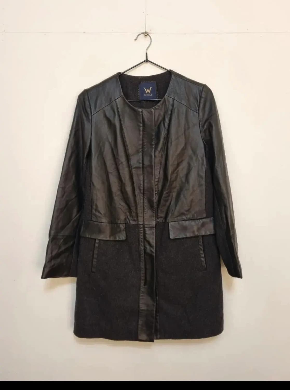 더블유베일 양가죽울콤비 집업자켓/여성77 상품이미지2