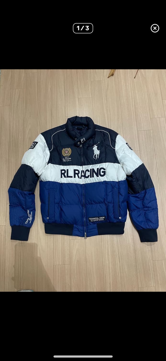 폴로 빅포니 레이싱 패딩 xl 상품이미지1